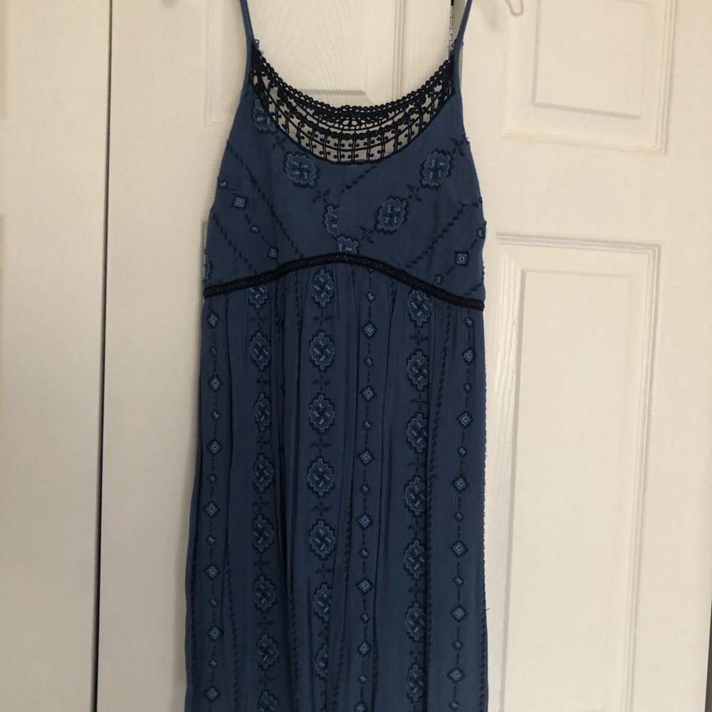 Blue dress